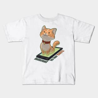 Internet is for CATS Kids T-Shirt